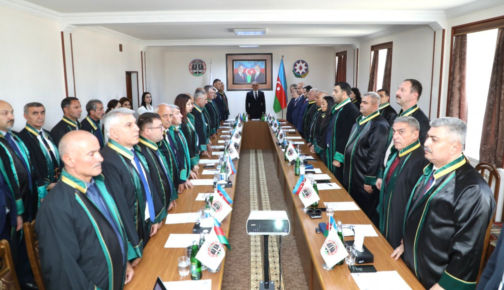 Naxçıvan Muxtar Respublikası Vəkillər Kollegiyası üzvlərinin növbəti ümumi yığıncağı keçirilib<font color=red> - FOTOLAR</font>