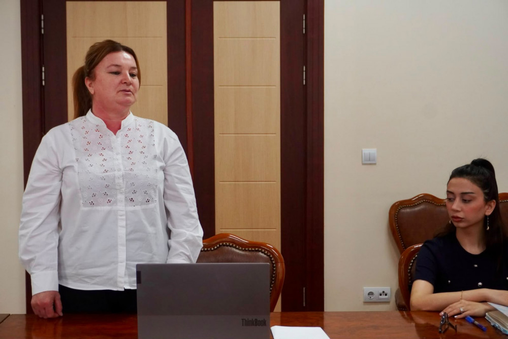 Naxçıvanda “İctimai İnkişafın Aspektləri” mövzusunda ustad dərsi keçirilib<font color=red> - FOTOLAR</font>