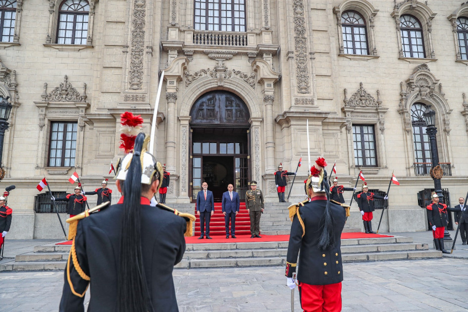 Peru Prezidenti Azərbaycan səfirinin etimadnaməsini qəbul edib<font color=red> - FOTOLAR</font>