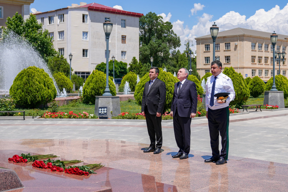 Baş prokuror Kamran Əliyev Naxçıvan Muxtar Respublikasına səfər edib<font color=red> - FOTOLAR</font>