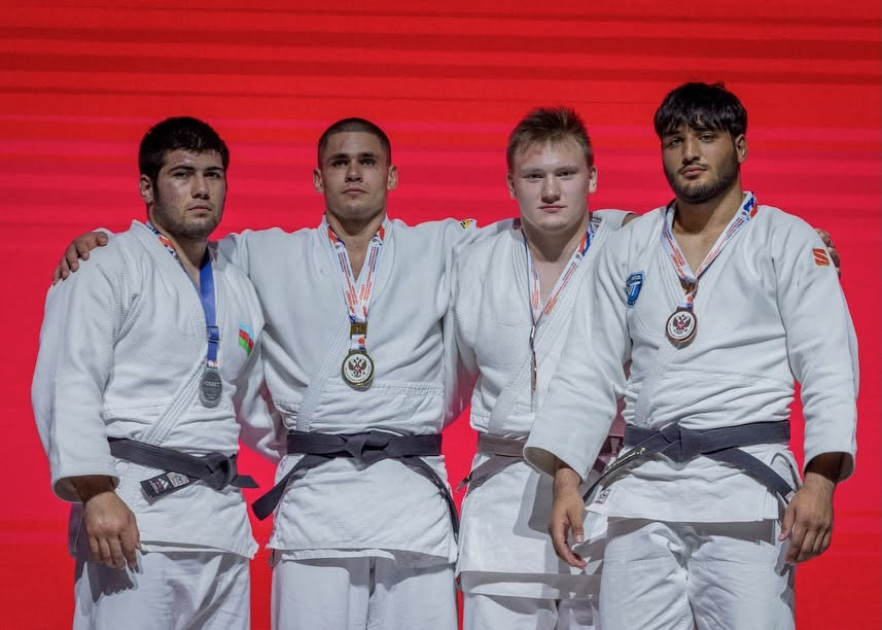 Azərbaycan cüdoçuları Rusiyada 3 medal qazanıblar<font color=red> - FOTOLAR</font>