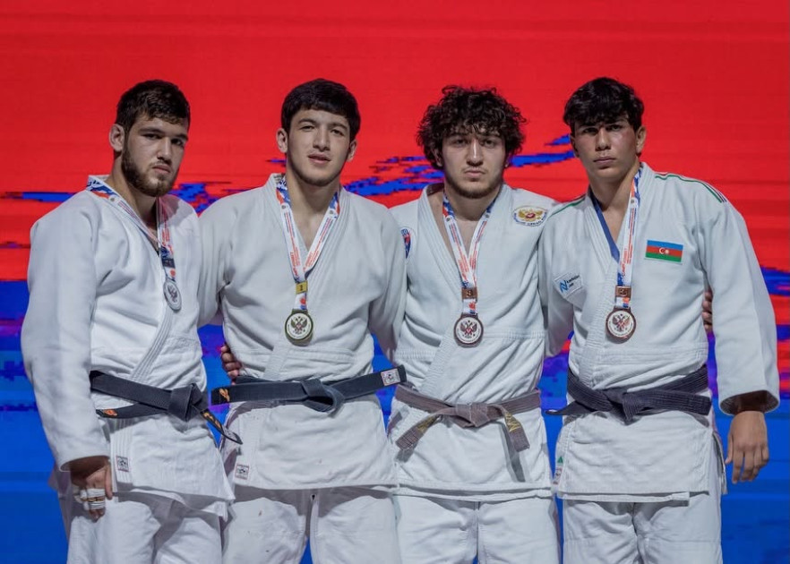 Azərbaycan cüdoçuları Rusiyada 3 medal qazanıblar<font color=red> - FOTOLAR</font>