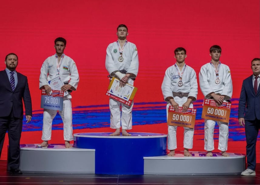 Azərbaycan cüdoçuları Rusiyada 3 medal qazanıblar<font color=red> - FOTOLAR</font>