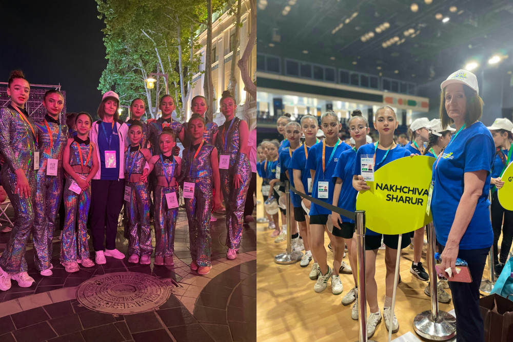 Naxçıvan gimnastları beynəlxalq festivalda uğurla çıxış ediblər<font color=red> - FOTOLAR</font>