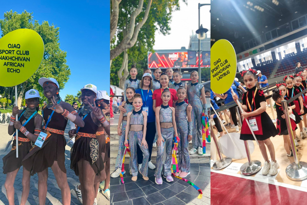 Naxçıvan gimnastları beynəlxalq festivalda uğurla çıxış ediblər<font color=red> - FOTOLAR</font>