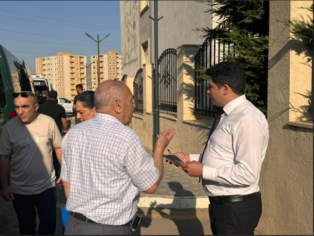 Şükürbəyli kəndinə daha 45 ailə yola salınıb<font color=red> - FOTOLAR</font>