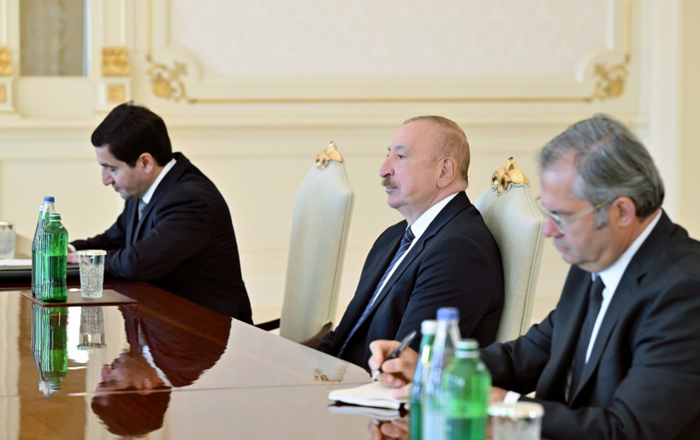 Prezident İlham Əliyev ABŞ Konqresinin Nümayəndələr Palatasının üzvünü qəbul edib<font color=red> - FOTOLAR</font>