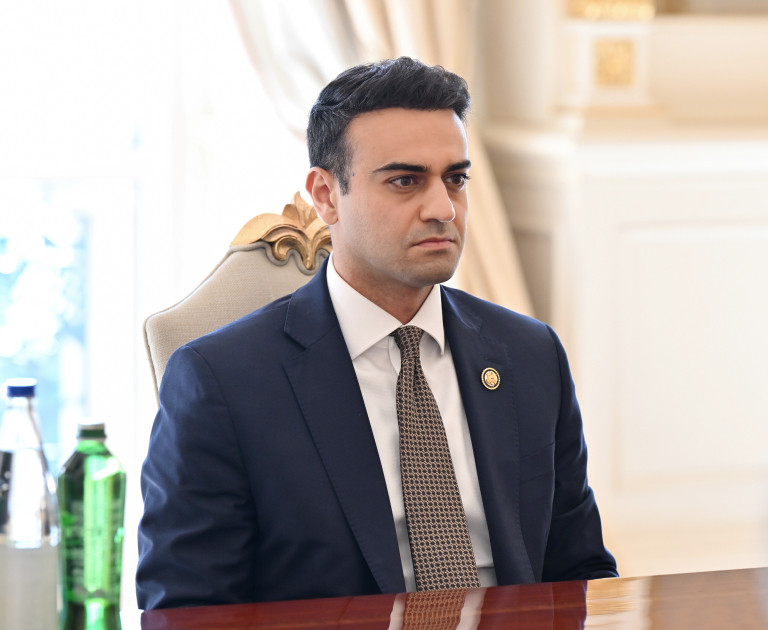 Prezident İlham Əliyev ABŞ Konqresinin Nümayəndələr Palatasının üzvünü qəbul edib<font color=red> - FOTOLAR</font>