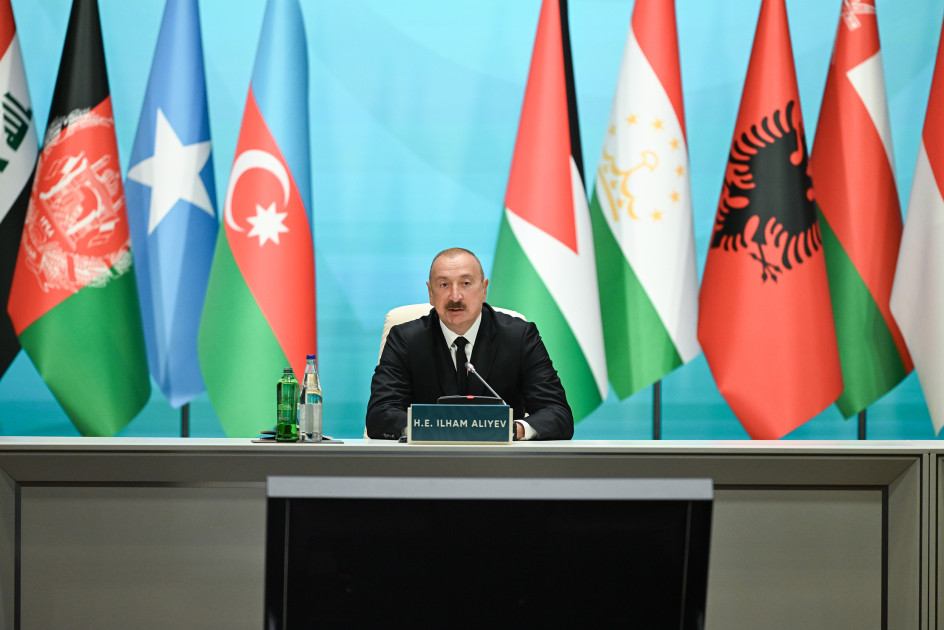 Prezident İlham Əliyevin iştirakı ilə Bakıda İslam İnkişaf Bankı Qrupunun 2026-cı il üzrə İllik Toplantılarının açılış mərasimi keçirilib<font color='red'> - YENİLƏNİB </font><font color=red> - VİDEO</font><font color=red> - FOTOLAR</font>