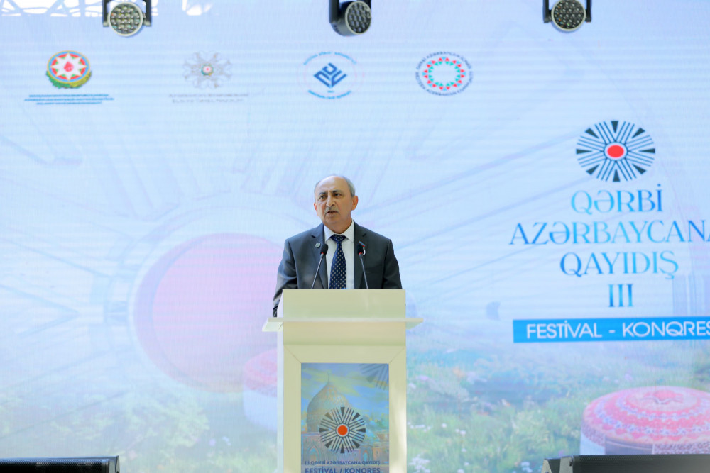 Naxçıvanda “Qərbi Azərbaycana qayıdış” III konqres-festival keçirilir<font color=red> - FOTOLAR</font>