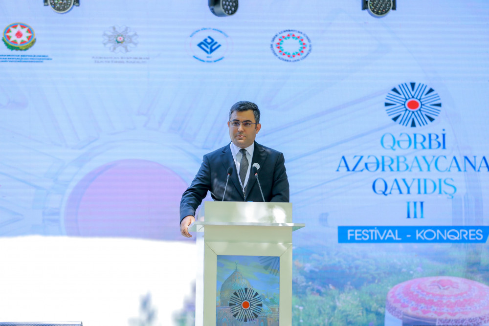 Naxçıvanda “Qərbi Azərbaycana qayıdış” III konqres-festival keçirilir<font color=red> - FOTOLAR</font>