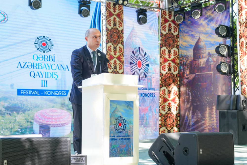 Naxçıvanda “Qərbi Azərbaycana qayıdış” III konqres-festival keçirilir<font color=red> - FOTOLAR</font>