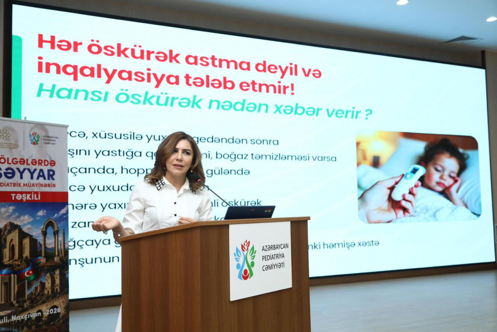Naxçıvanda “Müasir pediatriyanın işığında” adlı konfrans keçirilib<font color=red> - FOTOLAR</font>