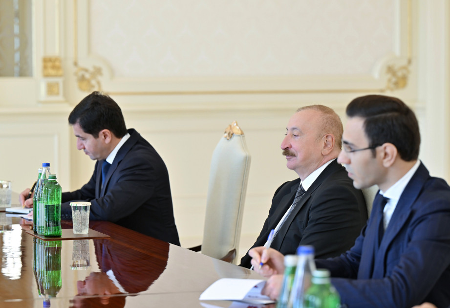 Prezident İlham Əliyev İordaniya Haşimilər Krallığı Nümayəndələr Palatasının nümayəndə heyətini qəbul edib<font color=red> - FOTOLAR</font>