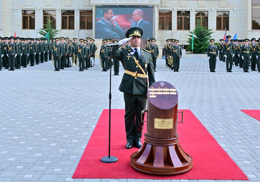 DİN-in Hərbi İnstitutunda növbəti buraxılış olub<font color=red> - FOTOLAR</font>