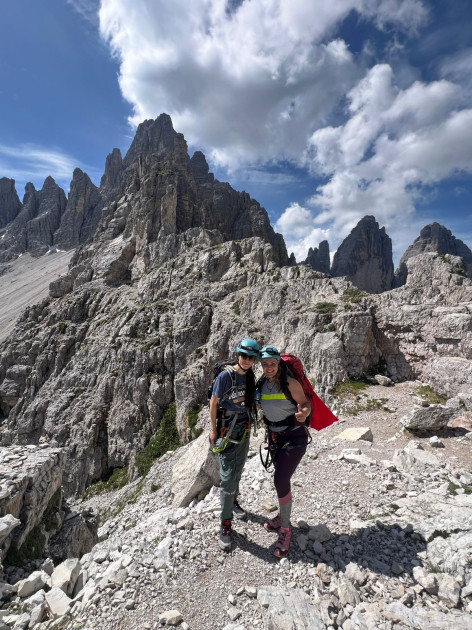 Azərbaycan alpinistləri İtaliyadakı Monte Paterno zirvəsinə qalxıblar<font color=red> - FOTOLAR</font>