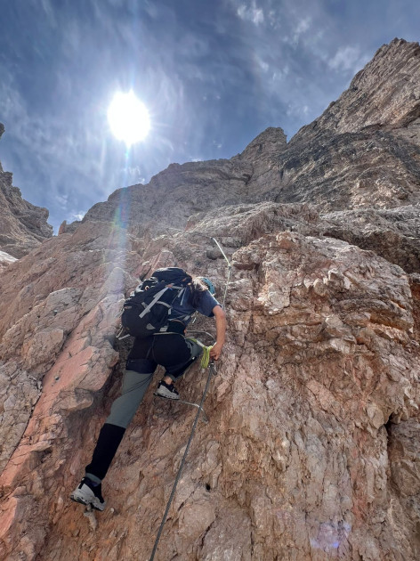 Azərbaycan alpinistləri İtaliyadakı Monte Paterno zirvəsinə qalxıblar<font color=red> - FOTOLAR</font>
