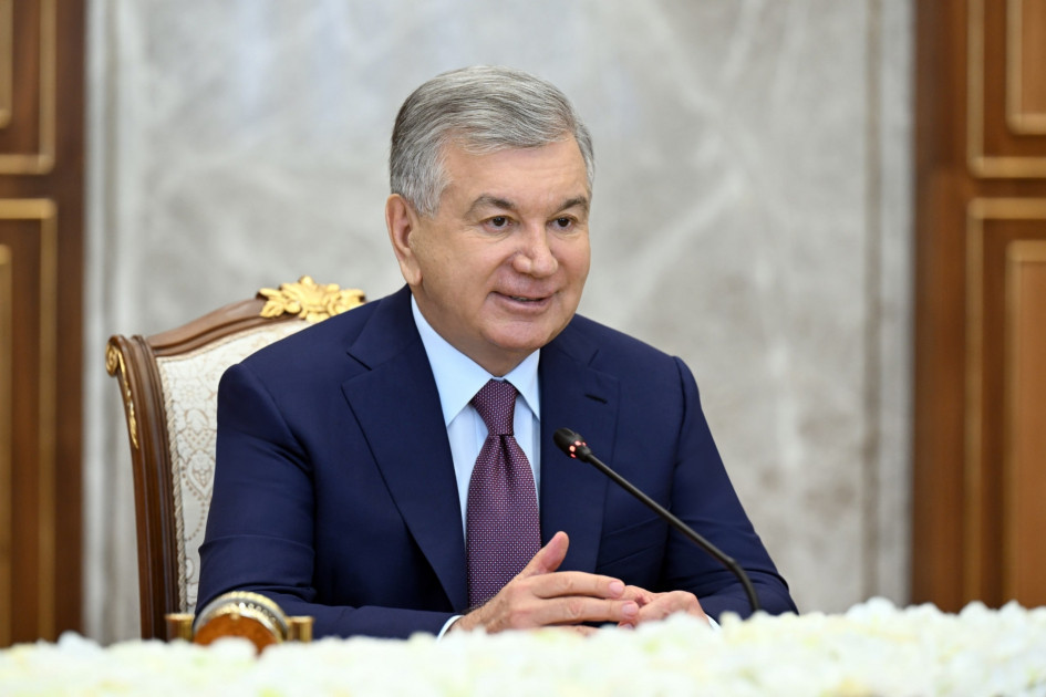 Özbəkistan Prezidenti Azərbaycanın səfirini qəbul edib<font color=red> - FOTOLAR</font>