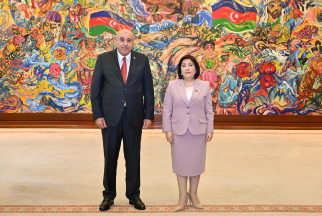 Sahibə Qafarova iordaniyalı həmkarı ilə parlamentlərarası əməkdaşlığı müzakirə edib<font color=red> - FOTOLAR</font>