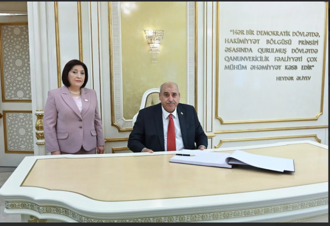 Sahibə Qafarova iordaniyalı həmkarı ilə parlamentlərarası əməkdaşlığı müzakirə edib<font color=red> - FOTOLAR</font>