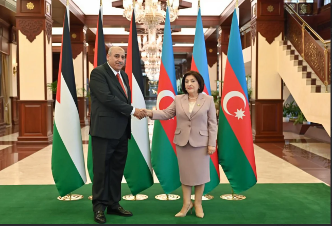 Sahibə Qafarova iordaniyalı həmkarı ilə parlamentlərarası əməkdaşlığı müzakirə edib<font color=red> - FOTOLAR</font>