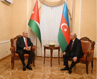 Əli Əsədov İordaniya Nümayəndələr Palatasının sədri ilə görüşüb<font color=red> - FOTOLAR</font>
