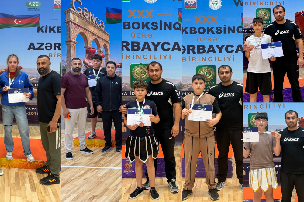 Naxçıvan kikboksçuları Azərbaycan birinciliyində 6 medal qazanıblar<font color=red> - FOTOLAR</font>