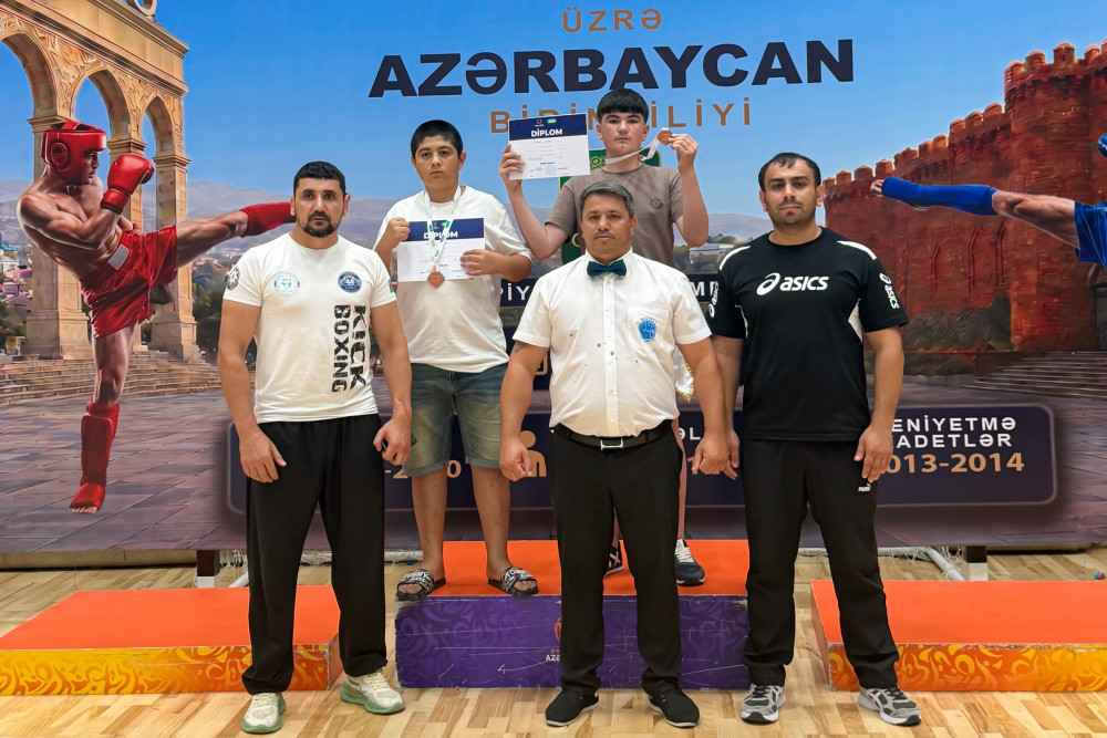 Naxçıvan kikboksçuları Azərbaycan birinciliyində 6 medal qazanıblar<font color=red> - FOTOLAR</font>