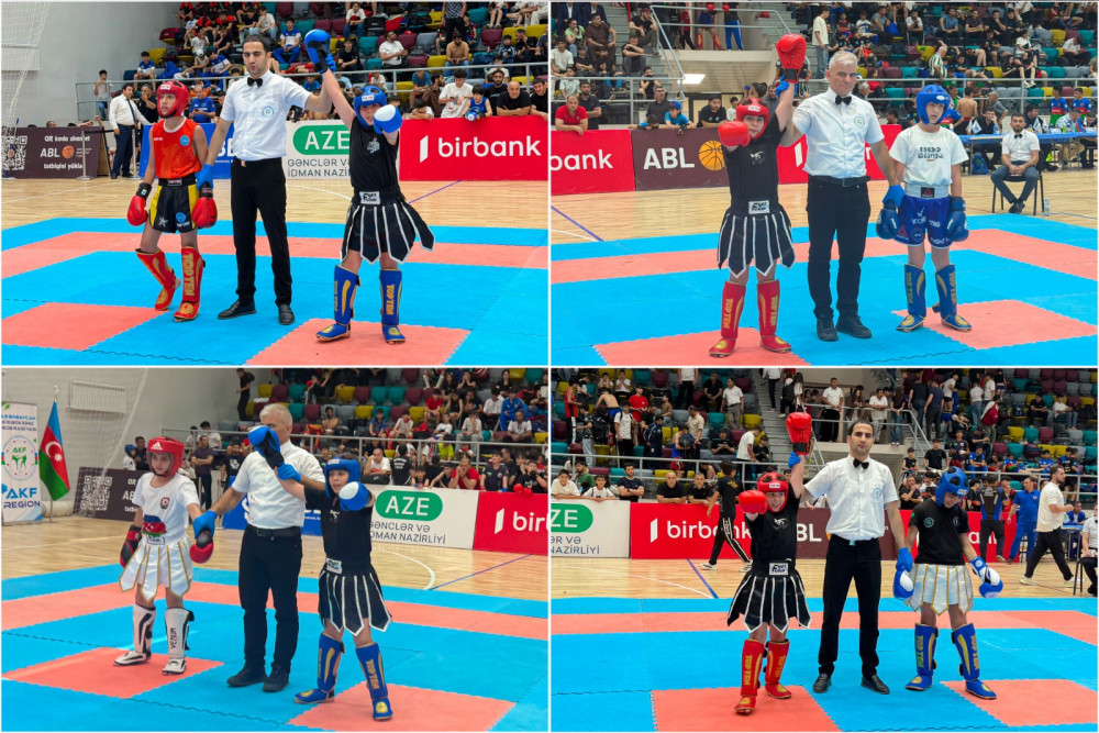 Naxçıvan kikboksçuları Azərbaycan birinciliyində 6 medal qazanıblar<font color=red> - FOTOLAR</font>