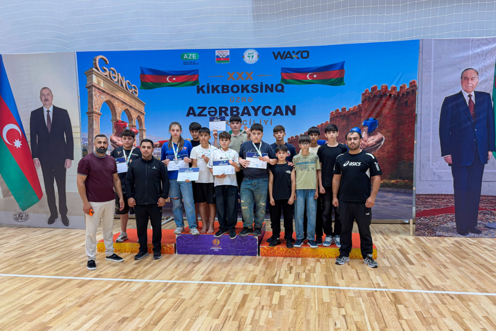Naxçıvan kikboksçuları Azərbaycan birinciliyində 6 medal qazanıblar<font color=red> - FOTOLAR</font>