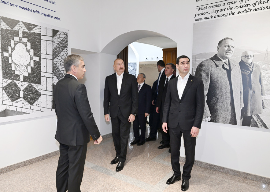 Şuşada “Heydər Əliyev və Qarabağ” sərgisi ilə tanışlıq<font color=red> - FOTOLAR</font>