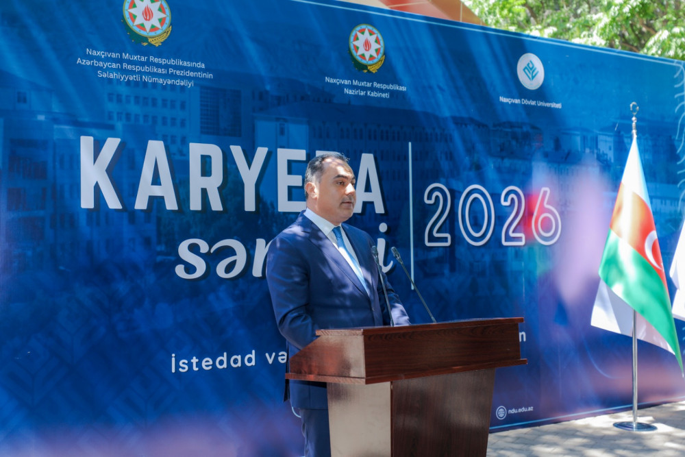 Naxçıvanda III karyera sərgisi təşkil olunub<font color=red> - FOTOLAR</font>