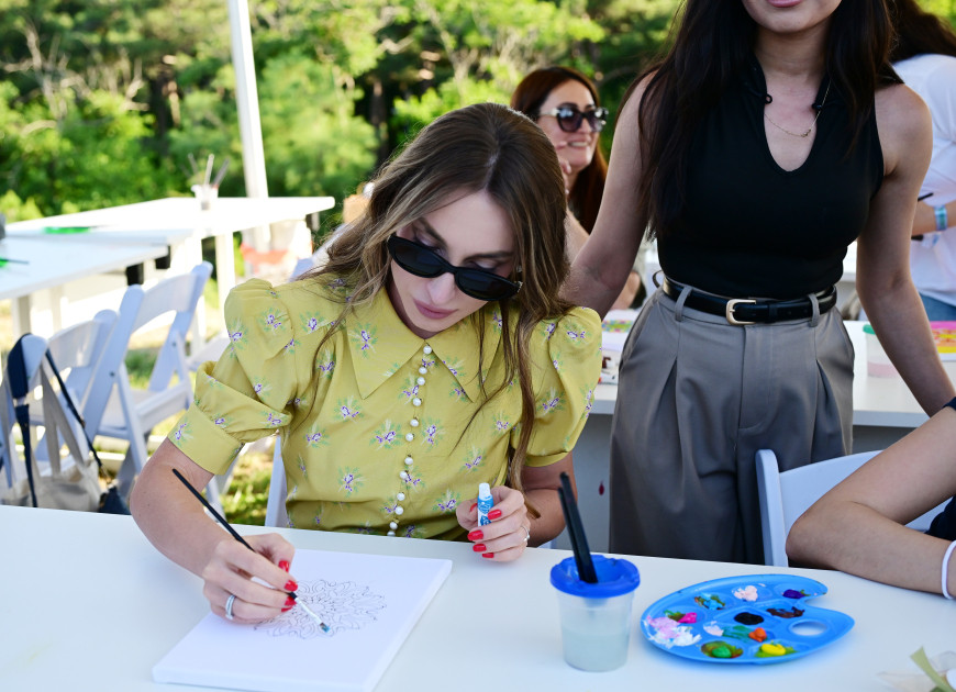 Leyla Əliyeva və Alona Əliyeva Xeyirxahlıq Festivalında iştirak ediblər<font color=red> - FOTOLAR</font>