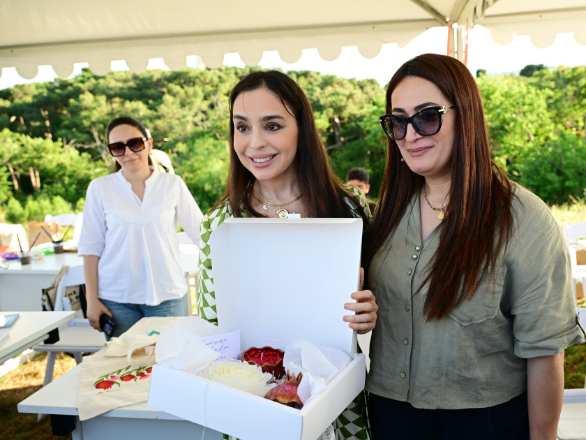 Leyla Əliyeva və Alona Əliyeva Xeyirxahlıq Festivalında iştirak ediblər<font color=red> - FOTOLAR</font>