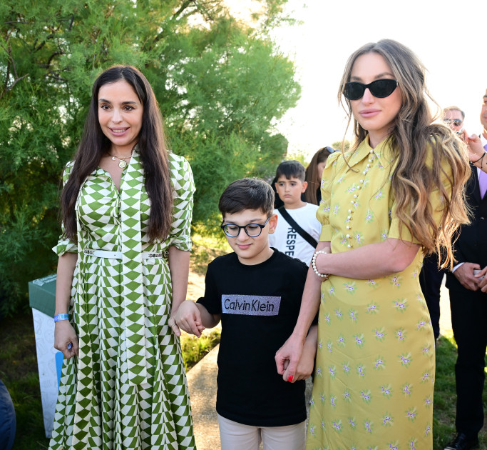 Leyla Əliyeva və Alona Əliyeva Xeyirxahlıq Festivalında iştirak ediblər<font color=red> - FOTOLAR</font>