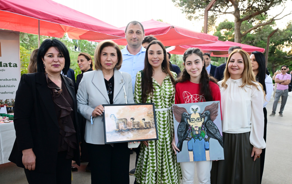Leyla Əliyeva və Alona Əliyeva Xeyirxahlıq Festivalında iştirak ediblər<font color=red> - FOTOLAR</font>