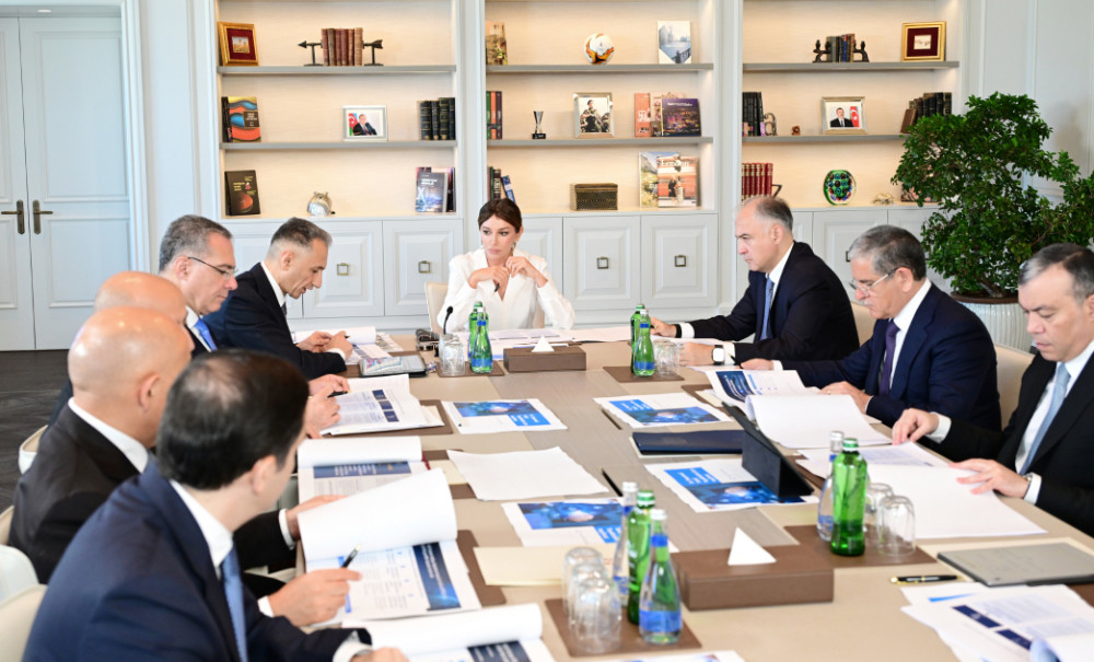 Birinci vitse-prezident Mehriban Əliyevanın sədrliyi ilə Rəqəmsal İnkişaf Şurasının ilk iclası keçirilib<font color=red> - FOTOLAR</font>