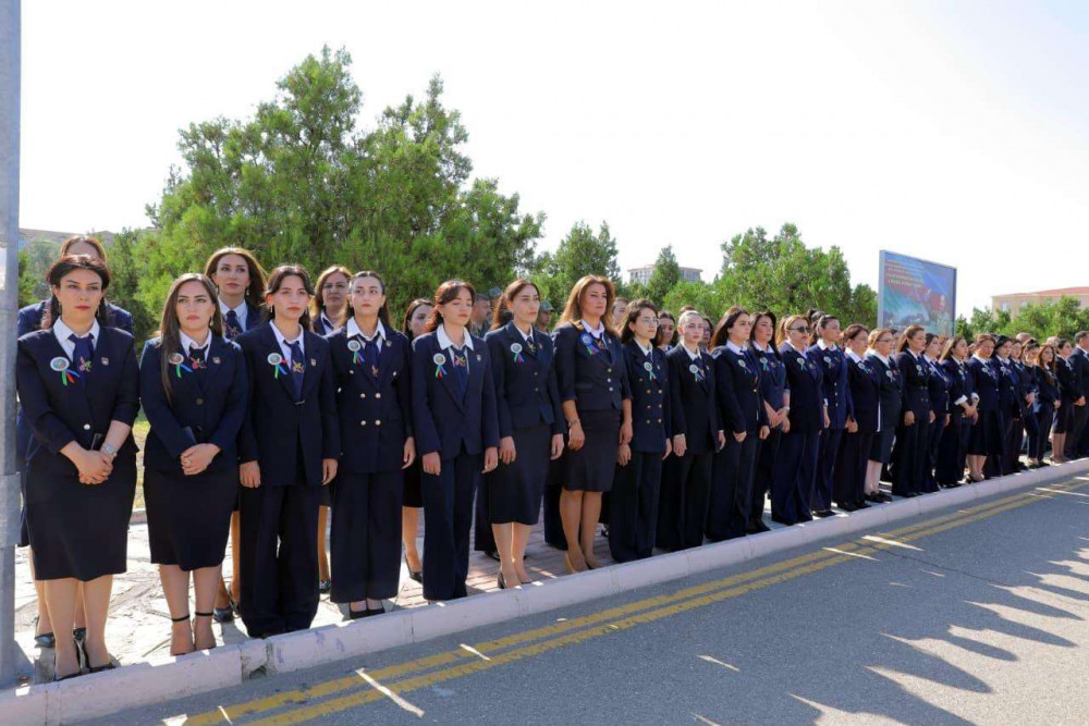 Naxçıvan Hərbi Kollecinin ilk məzun buraxılış mərasimi keçirilib<font color=red> - FOTOLAR</font>