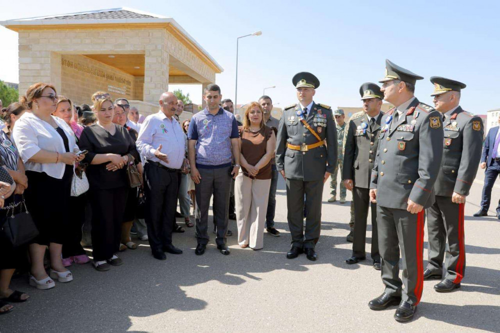 Naxçıvan Hərbi Kollecinin ilk məzun buraxılış mərasimi keçirilib<font color=red> - FOTOLAR</font>