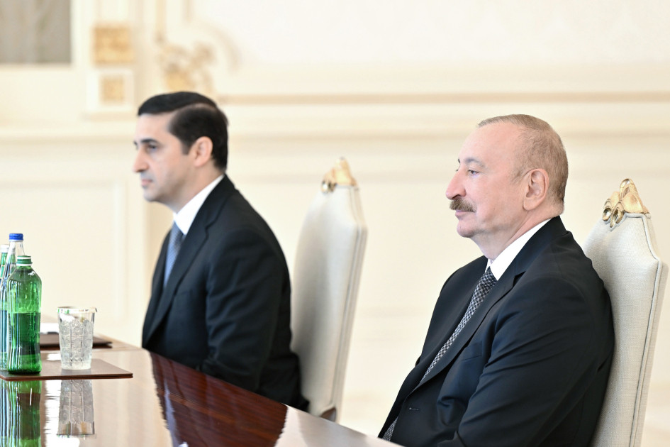 Prezident İlham Əliyev Türkiyənin ədliyyə nazirini qəbul edib<font color=red> - FOTOLAR</font>