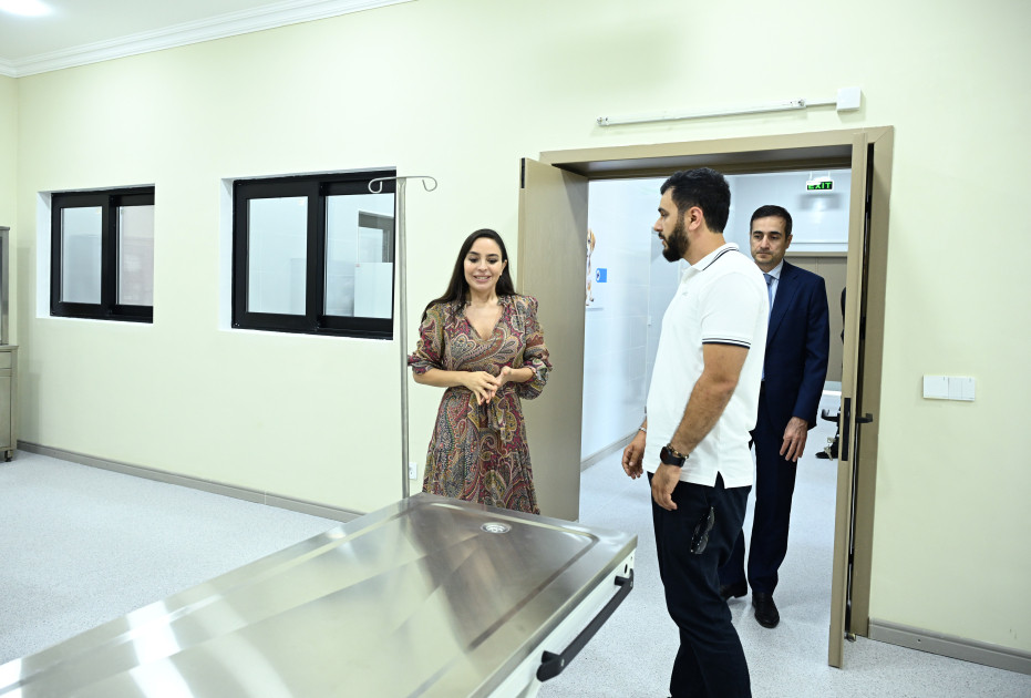Leyla Əliyeva Yevlaxda Sahibsiz Heyvanlara Qayğı Mərkəzinin regional bölməsinin açılışında iştirak edib<font color=red> - FOTOLAR</font>