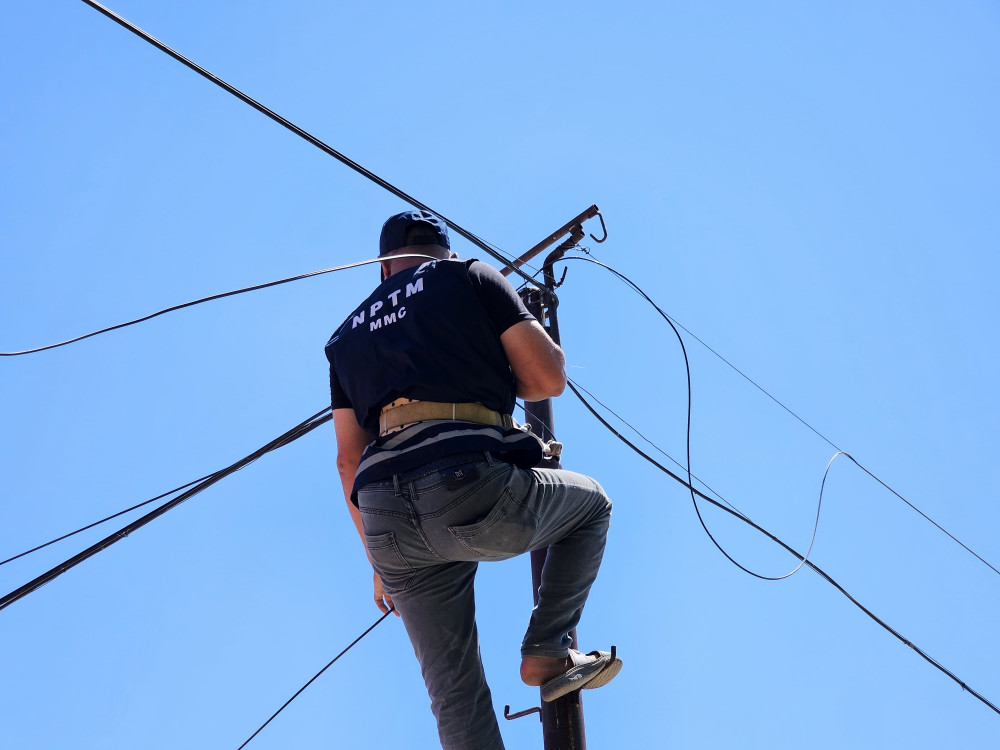 Şərur rayonunda optik internet şəbəkəsi qurulur<font color=red> - FOTOLAR</font>