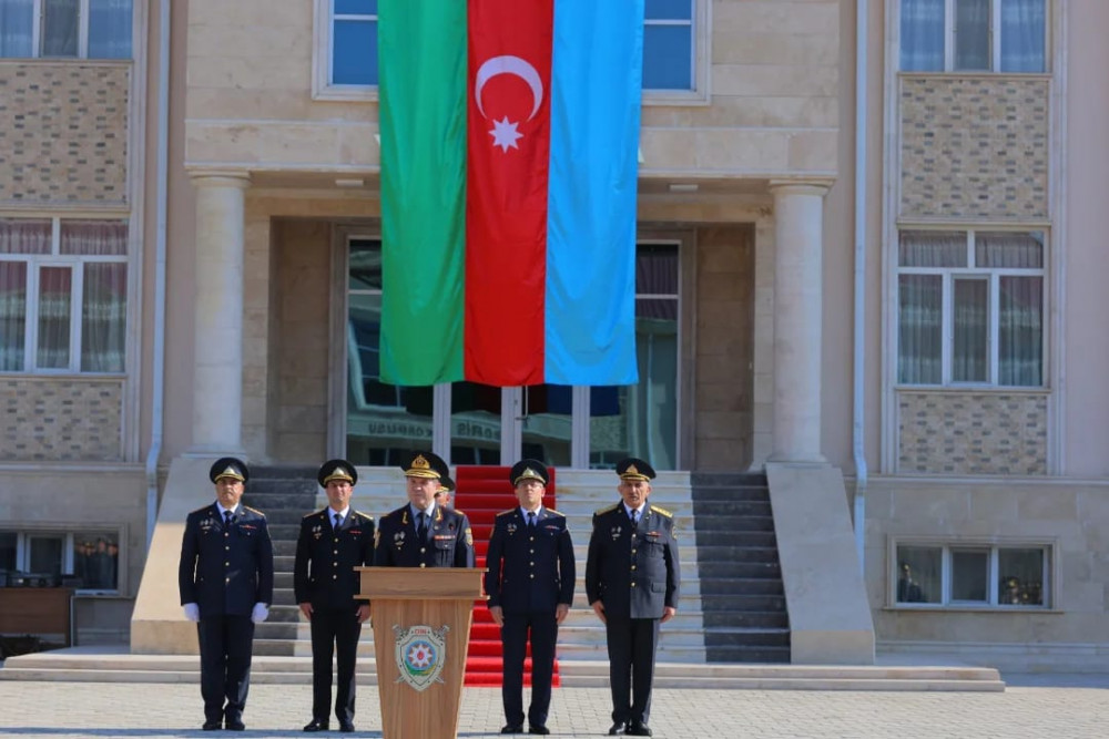 Naxçıvanda Orta İxtisas Polis Məktəbində "Polis Günü" və buraxılış mərasimi keçirilib<font color=red> - FOTOLAR</font>