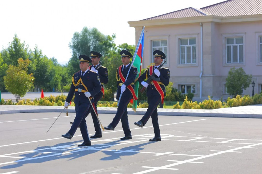 Naxçıvanda Orta İxtisas Polis Məktəbində "Polis Günü" və buraxılış mərasimi keçirilib<font color=red> - FOTOLAR</font>