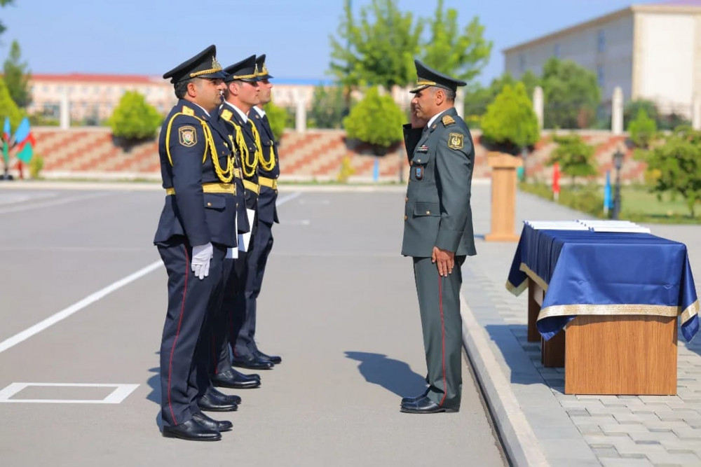 Naxçıvanda Orta İxtisas Polis Məktəbində "Polis Günü" və buraxılış mərasimi keçirilib<font color=red> - FOTOLAR</font>