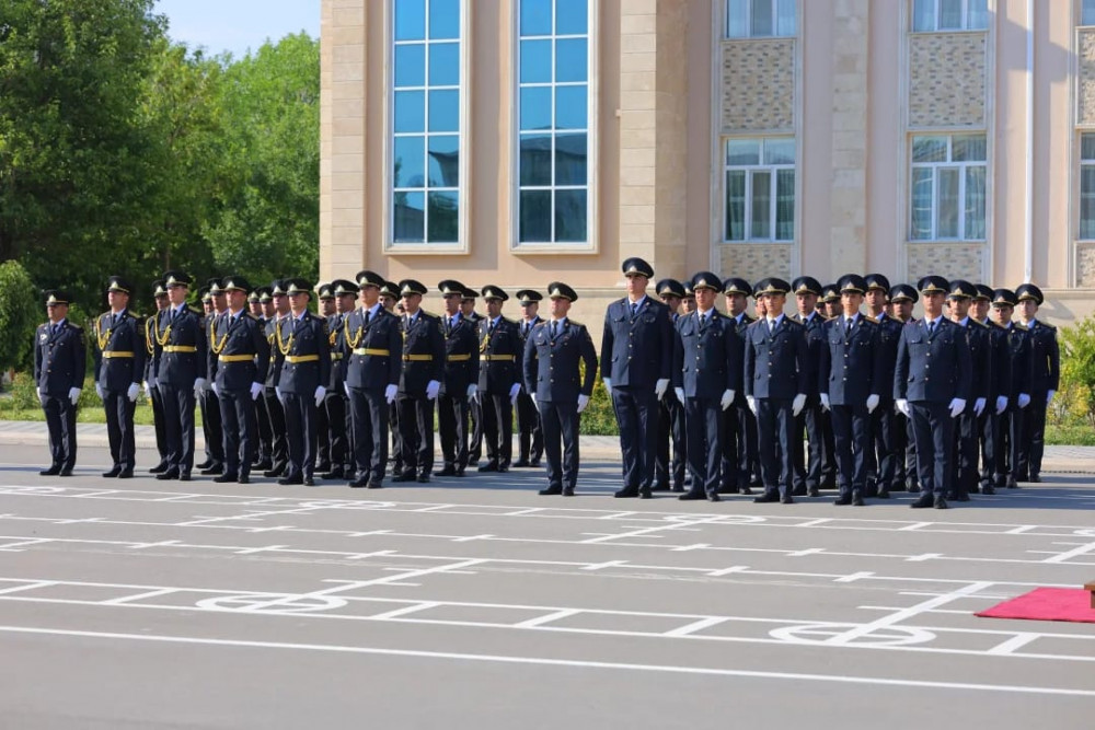 Naxçıvanda Orta İxtisas Polis Məktəbində "Polis Günü" və buraxılış mərasimi keçirilib<font color=red> - FOTOLAR</font>