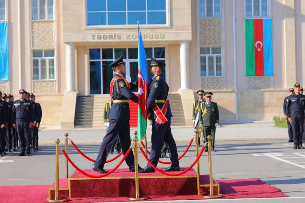 Naxçıvanda Orta İxtisas Polis Məktəbində "Polis Günü" və buraxılış mərasimi keçirilib<font color=red> - FOTOLAR</font>