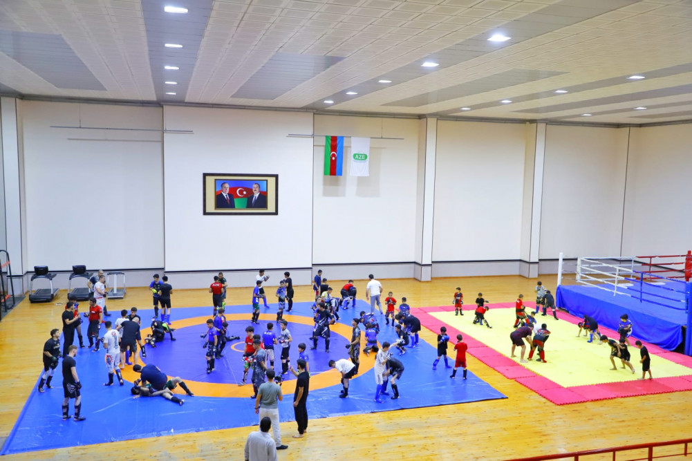 UFC döyüşçüsü Fərman Həsənov Naxçıvanda idmançılar üçün ustad dərsi keçib<font color=red> - FOTOLAR</font>