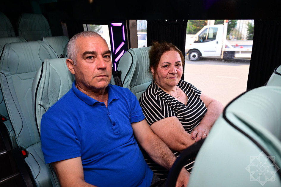 Cəbrayıl rayonuna növbəti köç karvanları yola salınıb<font color=red> - FOTOLAR</font>
