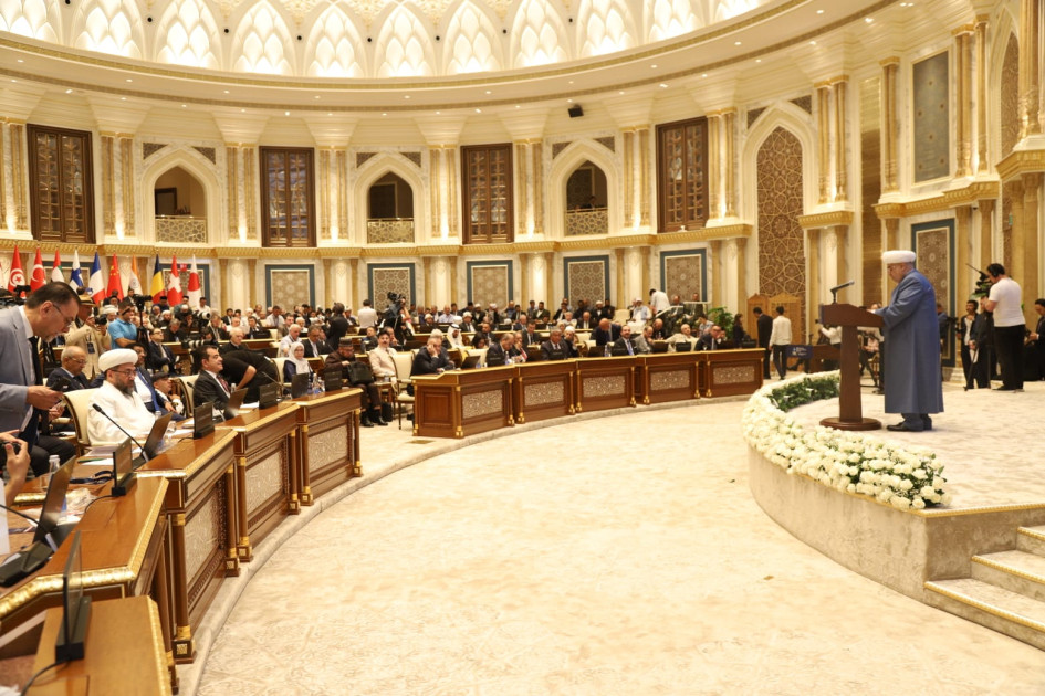 Şeyxülislam Allahşükür Paşazadə Daşkənddə sülhün və tolerantlığın təşviqinə çağırış edib<font color=red> - FOTOLAR</font>